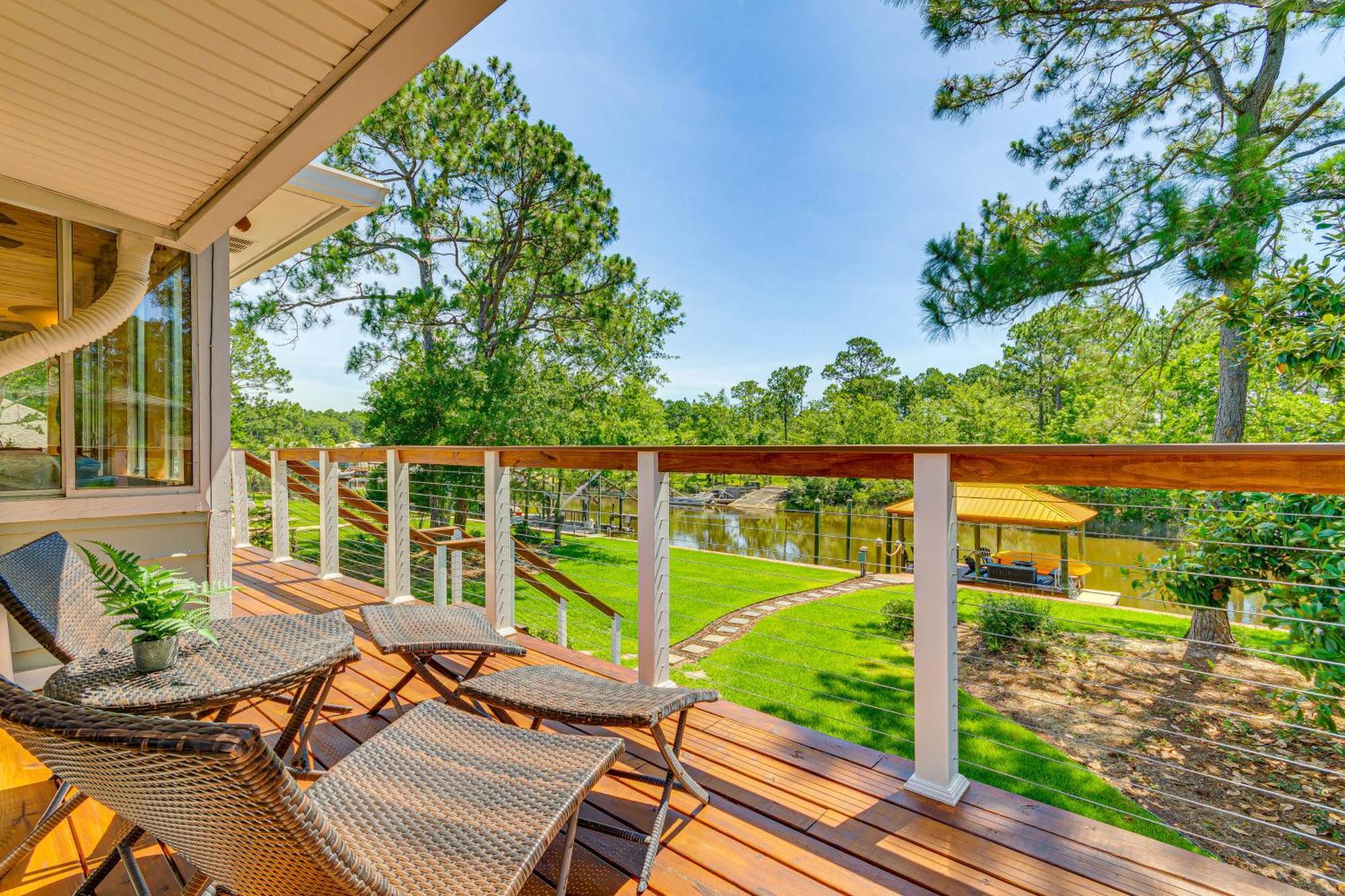 Waterfront Florida Vacation Rental With Boat Dock Milton Exterior foto